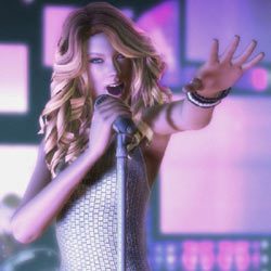 Taylor Swift in Band Hero