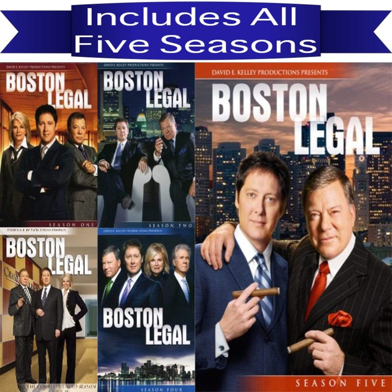 boston legal complete series dvd dvds blu ray discs 0024543572633 13202613207076