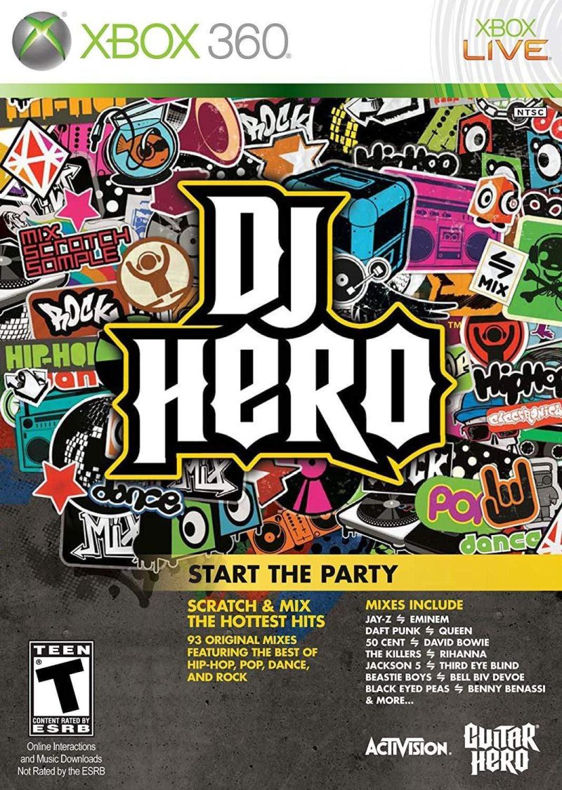 dj hero stand alone software xbox 360 12907147657252