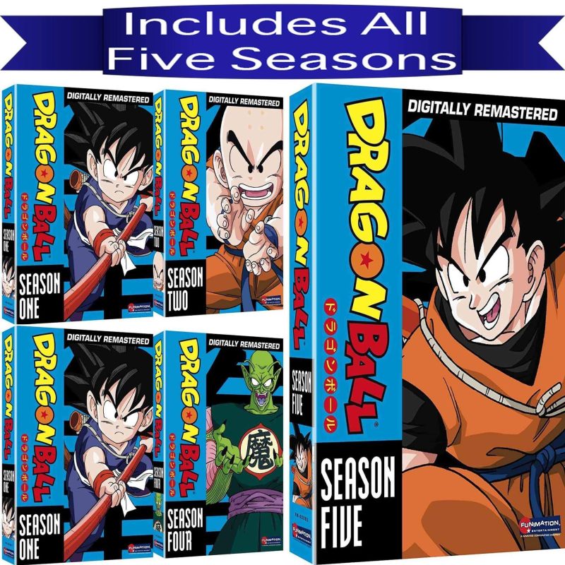 dragon ball tv series seasons 1 5 dvd set dvds blu ray discs 704400051951 29501162389675