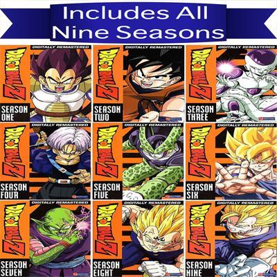 dragon ball z seasons 1 9 dvd dvds blu ray discs dvds 704400015595 11906479390756