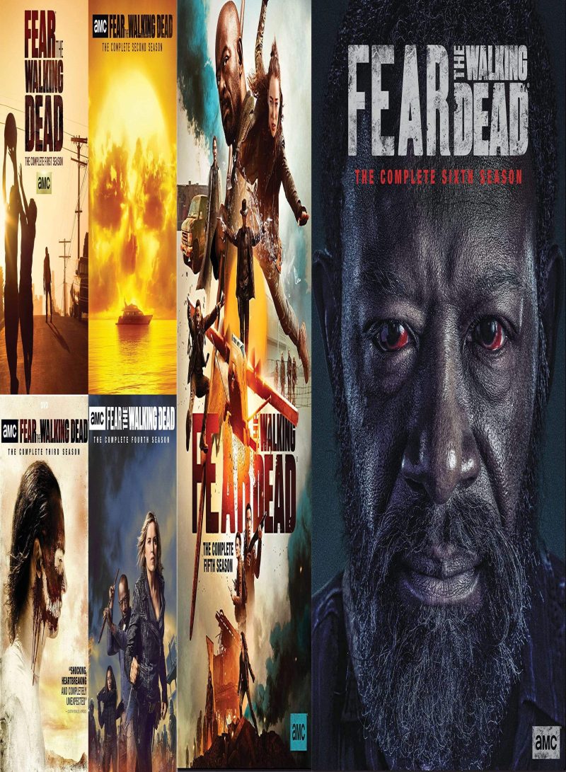 fear the walking dead tv series seasons 1 6 dvd set dvds blu ray discs dvds 734439101532 30294988947627