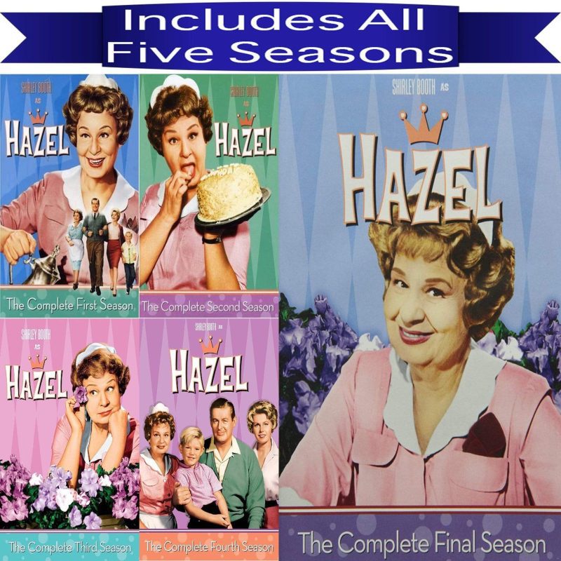 hazel tv series seasons 1 5 dvd set dvds blu ray discs 0826663145991 29515947212971