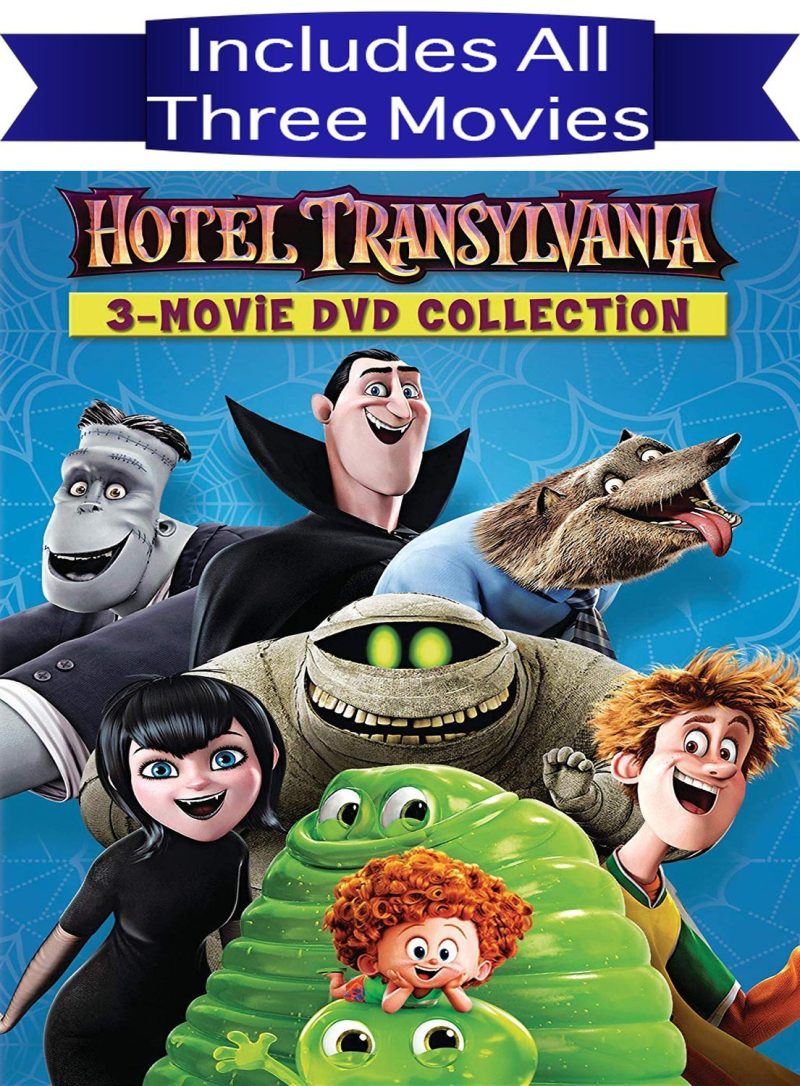 hotel transylvania 1 3 dvd dvds blu ray discs 043396542457 11877295915044