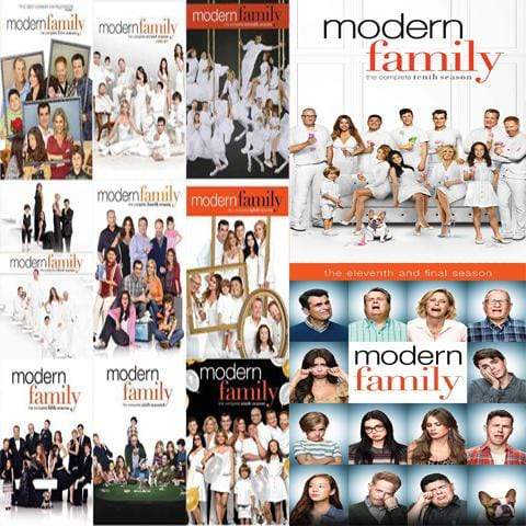 modern family tv series seasons 1 11 dvd set dvds blu ray discs dvds 024543468622 15659497685105