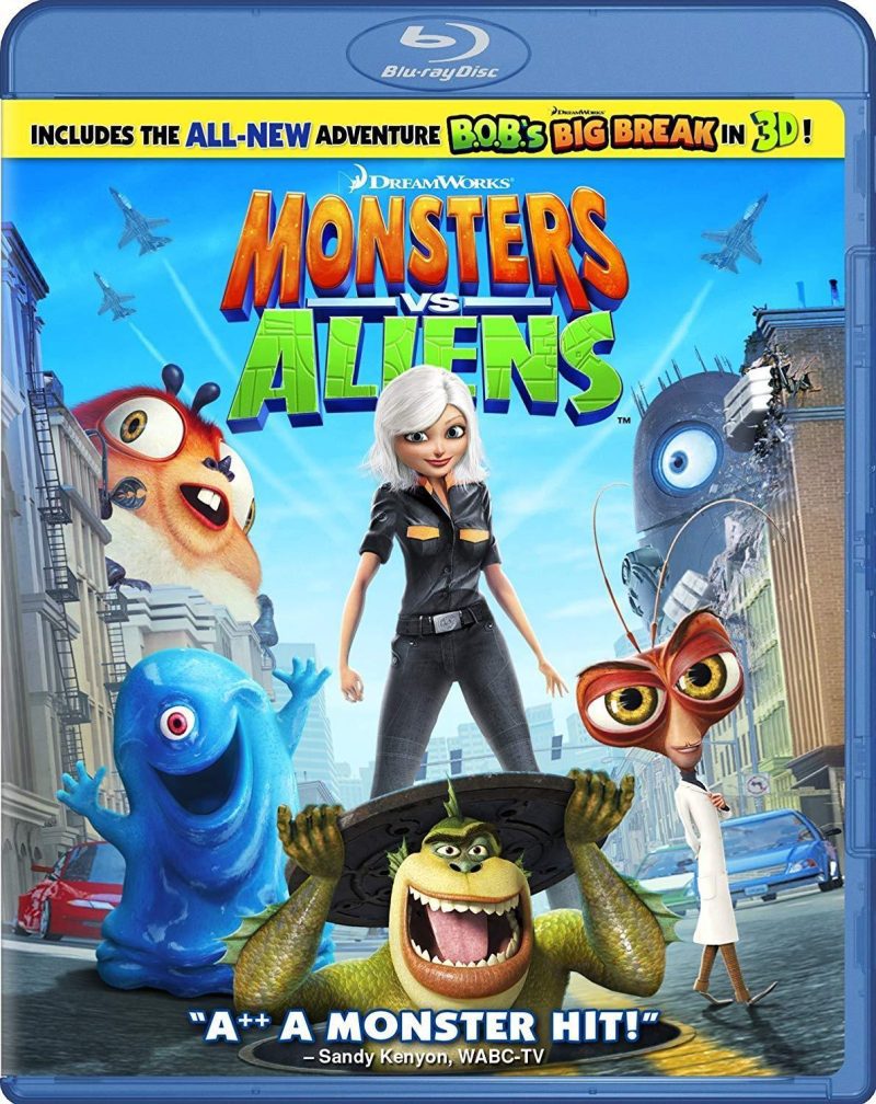 monsters vs aliens on blu ray dvds blu ray discs blu ray discs 4806074794020