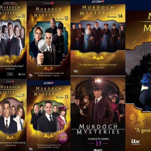 murdoch mysteries tv series seasons 1 16 dvd dvds blu ray discs dvds 054961265695 35967002378411