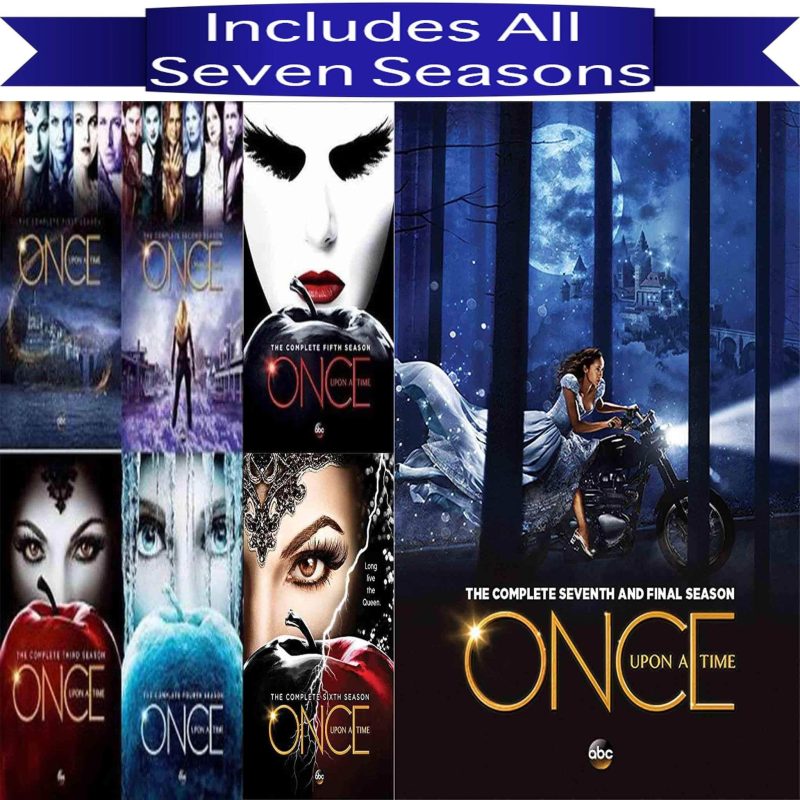 once upon a time tv series seasons 1 7 dvd set dvds blu ray discs dvds 786936858440 29512350859435