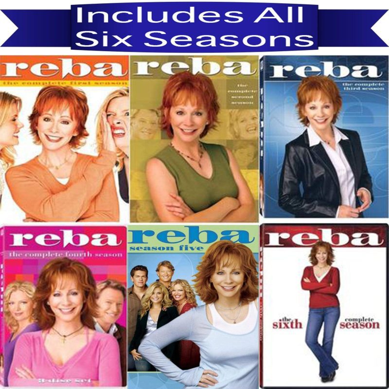 reba dvd seasons 1 6 complete series set dvds blu ray discs dvds box sets 024543615224 12113383915556