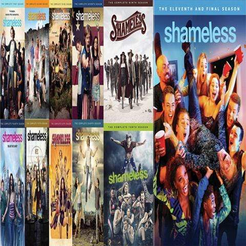 shameless tv series seasons 1 11 dvd set dvds blu ray discs dvds 883929608362 30321065787563