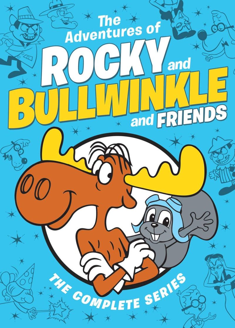 the adventures of rocky and bullwinkle and friends the complete series on dvd dvds blu ray discs 191329098639 23382262710443