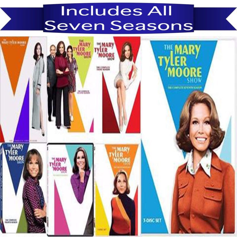 the mary tyler moore show dvd seasons 1 7 set dvds blu ray discs dvds 024543676584 12122031423524