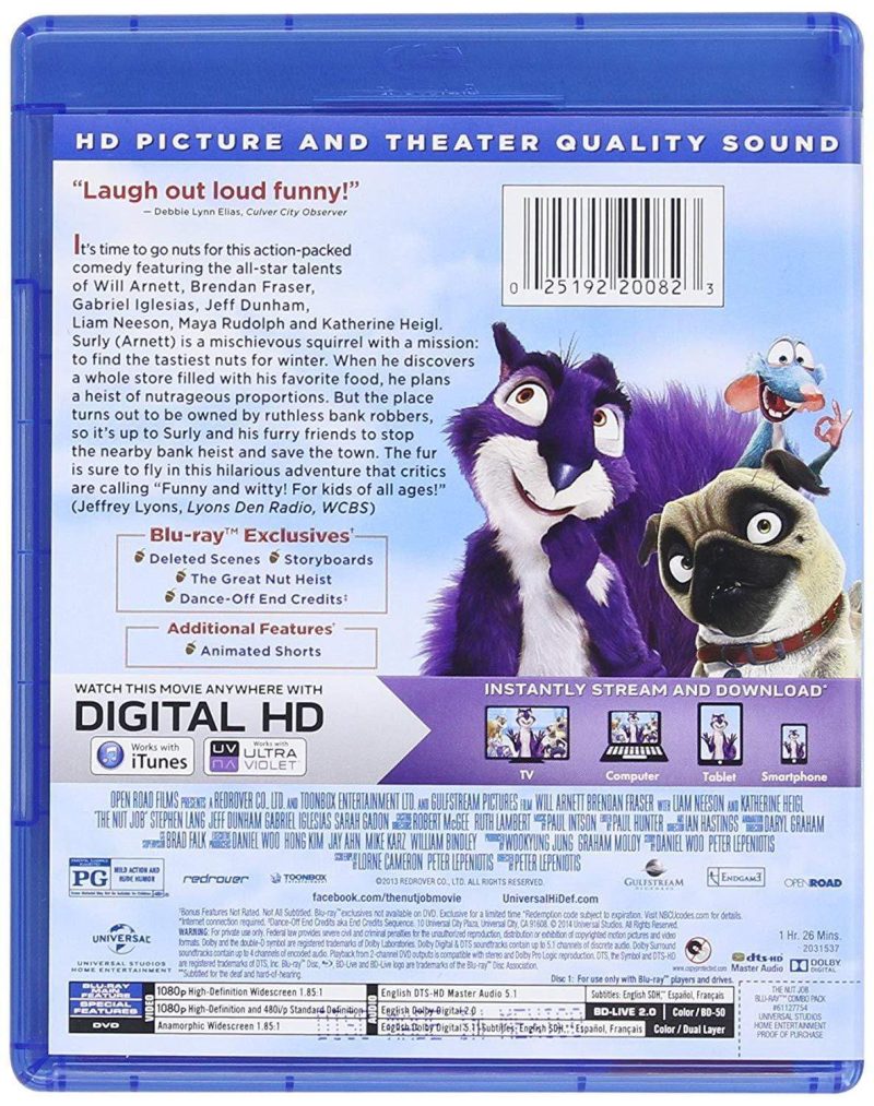 the nut job on blu ray 12481125679140