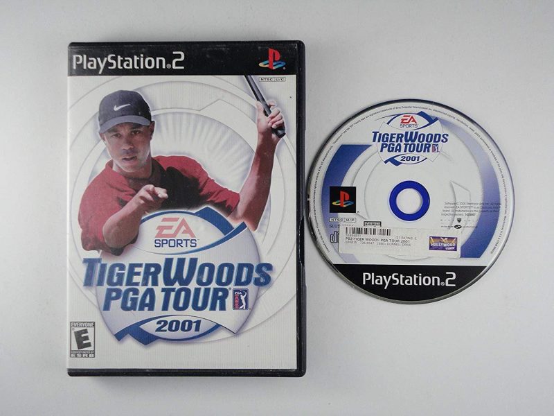 tiger woods pga tour 2001 playstation 2 12485729353764